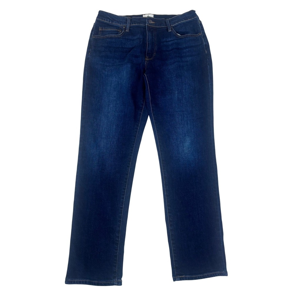 Mutual Weave The Athletic Men's Dark Wash Straight Leg Jeans Size 34x32